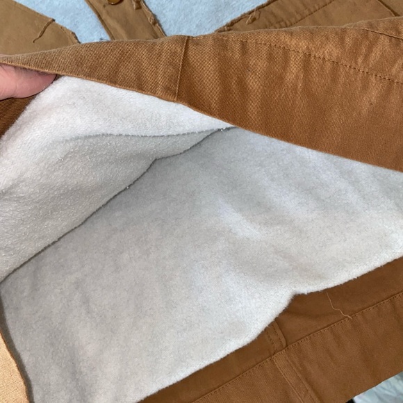 MNML Outerwear Oversized Gray & Brown Mash Up Hoodie | Size Medium - Picture 13 of 16